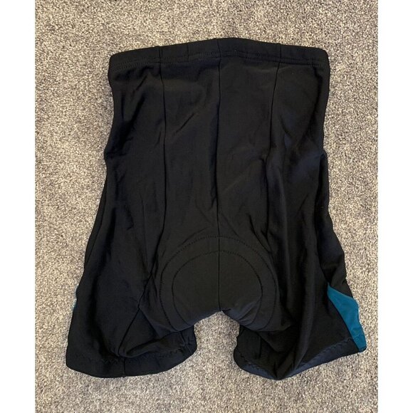 Bellwether Men's Padded Cycling Shorts Size S Black Green Road Bike Bicycle GUC - Picture 6 of 8